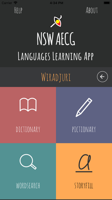 Screenshot #1 pour NSW AECG languages app