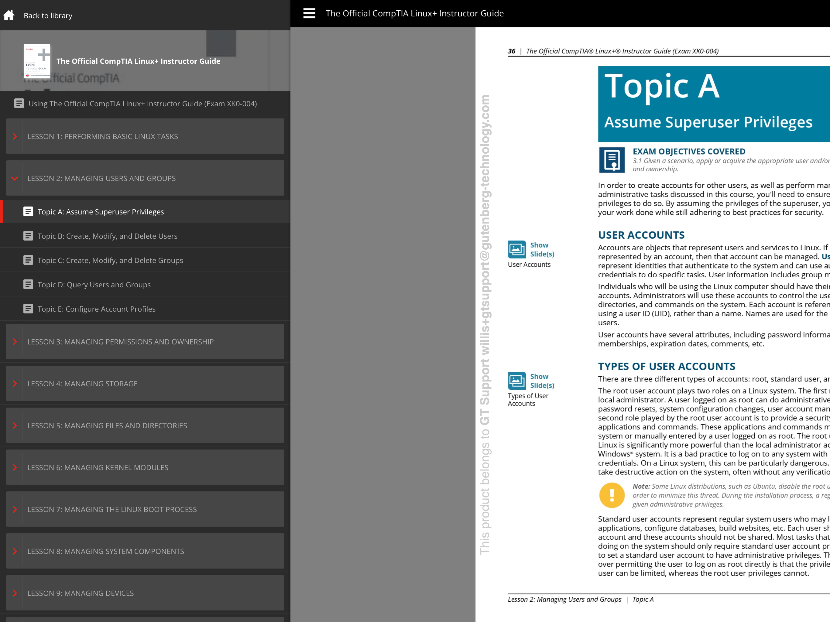 CompTIA Learning Center