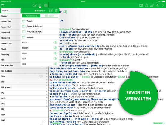 Screenshot #6 pour Wörterbuch Englisch PONS