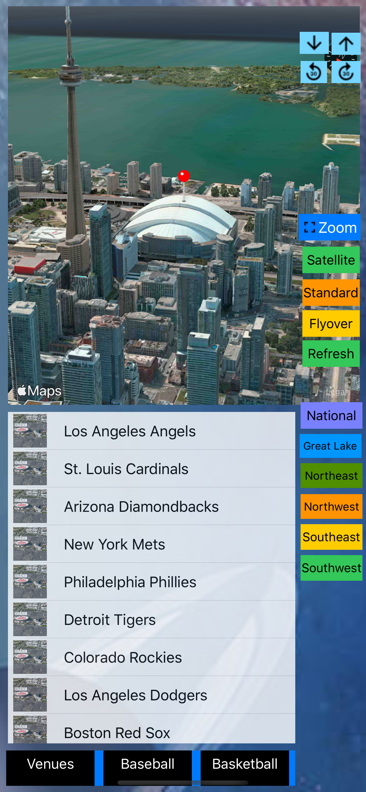 Sport Stadiums Pro - 3D Cities screenshot 3
