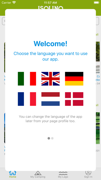 Camping Isolino Screenshot