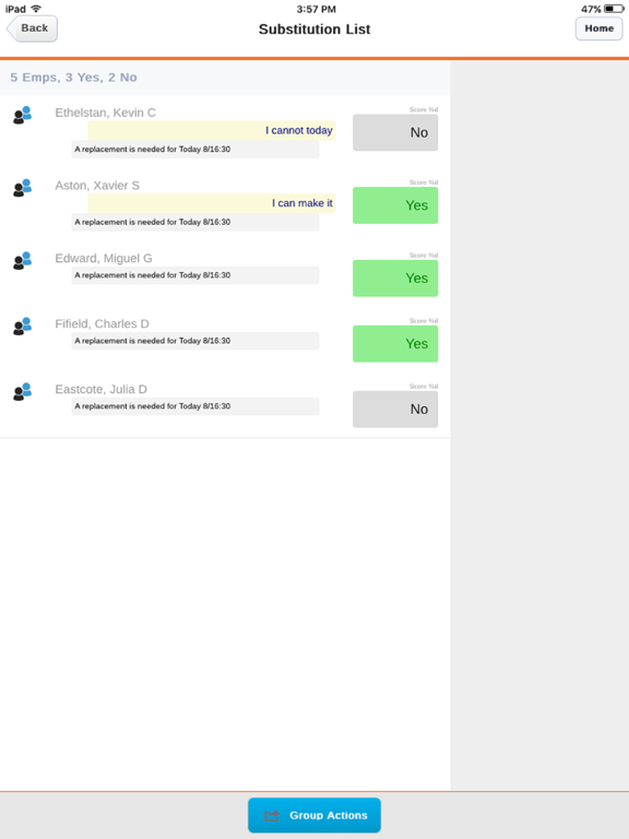 Screenshot #4 pour Paycor Time on Demand:Manager