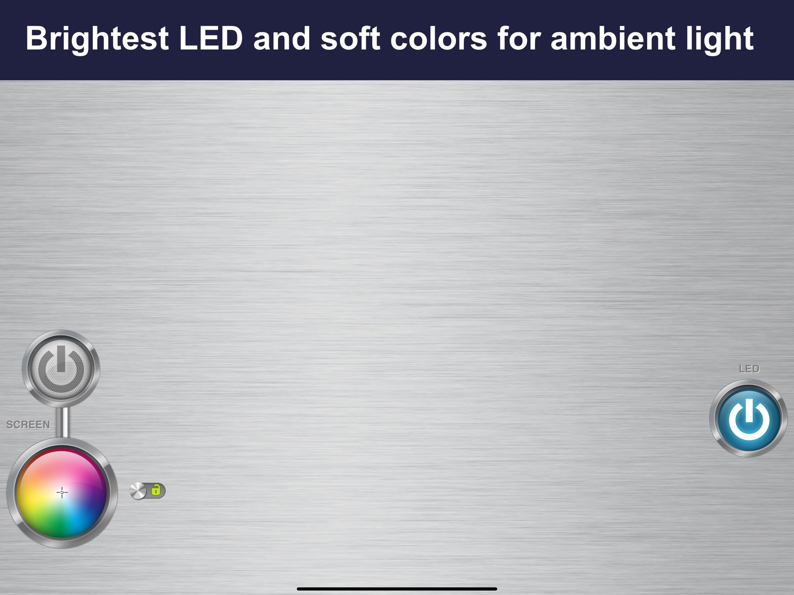 FlashLight LED HD ipad screenshot 1