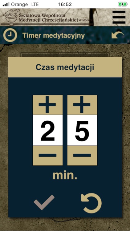 WCCM - zegar do medytacji