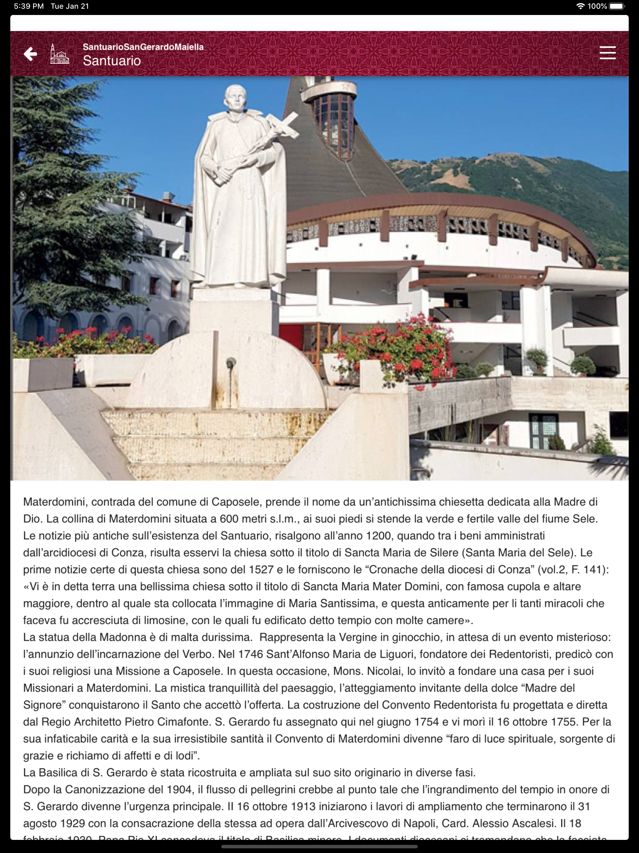 Santuario San Gerardo Maiella