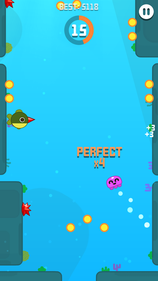 #1. Go Go Jelly! (iOS) 由: Kiseki Games