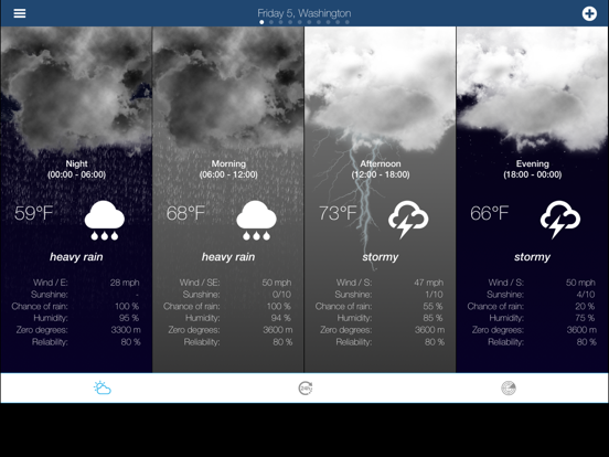 Screenshot #5 pour Météo pour les USA