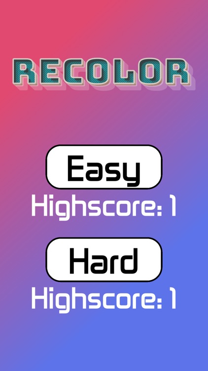 Recolor - The Memory Game