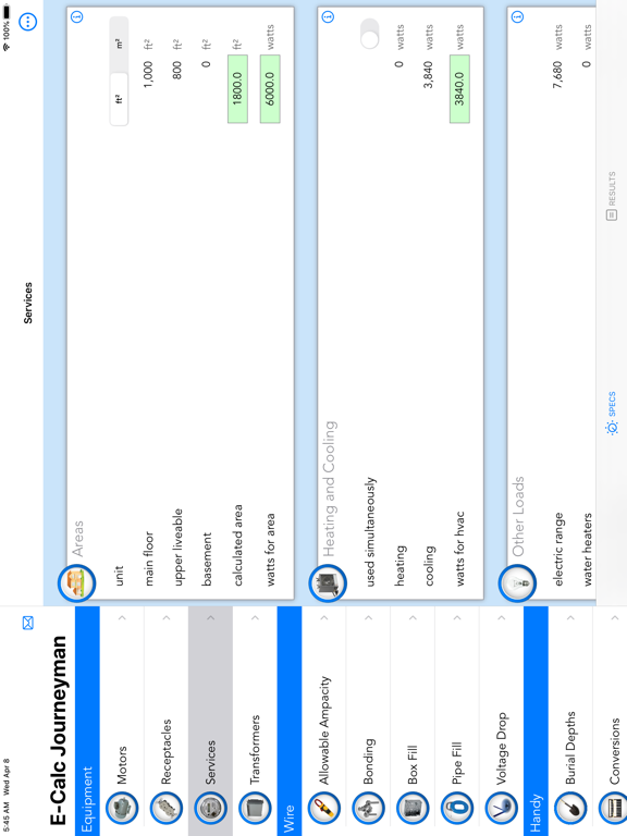 Screenshot #6 pour E-Calc Journeyman 2021