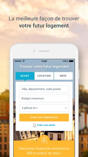 Capture d'écran de Bien’ici - Achat & Location sur iPhone 1