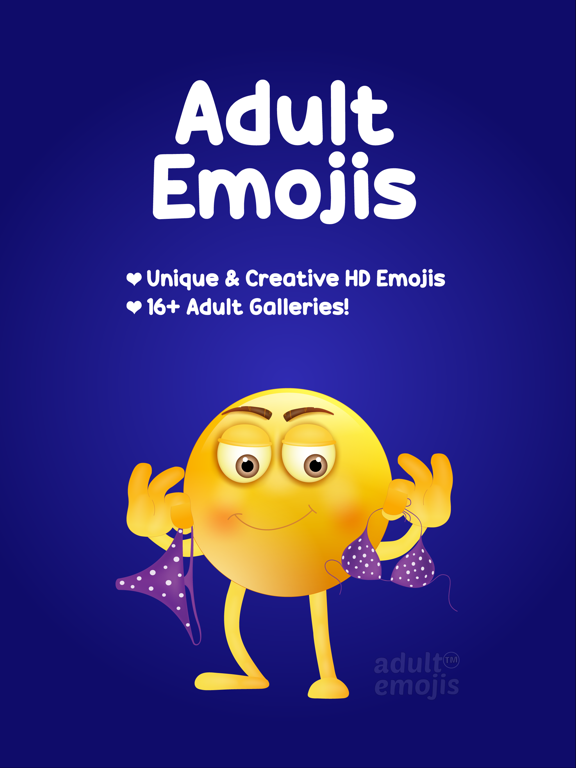 Adult Emoji Keyboard Stickersのおすすめ画像1