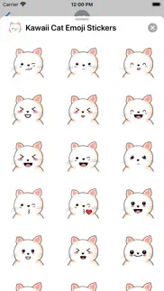 cat emoji & stickers - kawaii iphone screenshot 2
