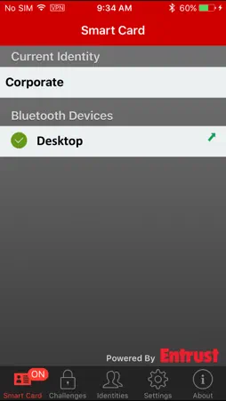 Entrust IG Mobile Smart Cred screenshot 3