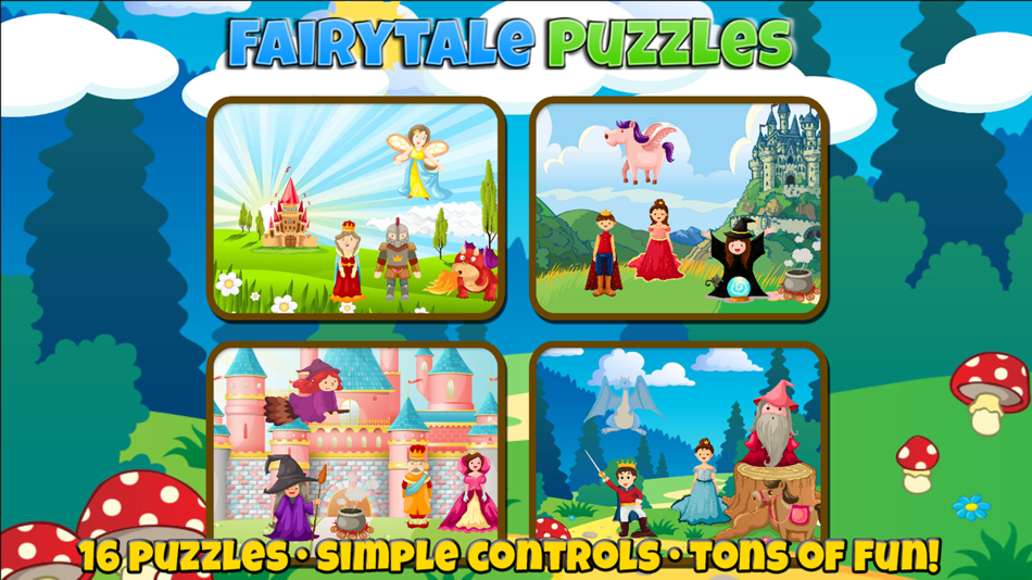 Fairytale Puzzles For Kids - 4.1 - (iOS)