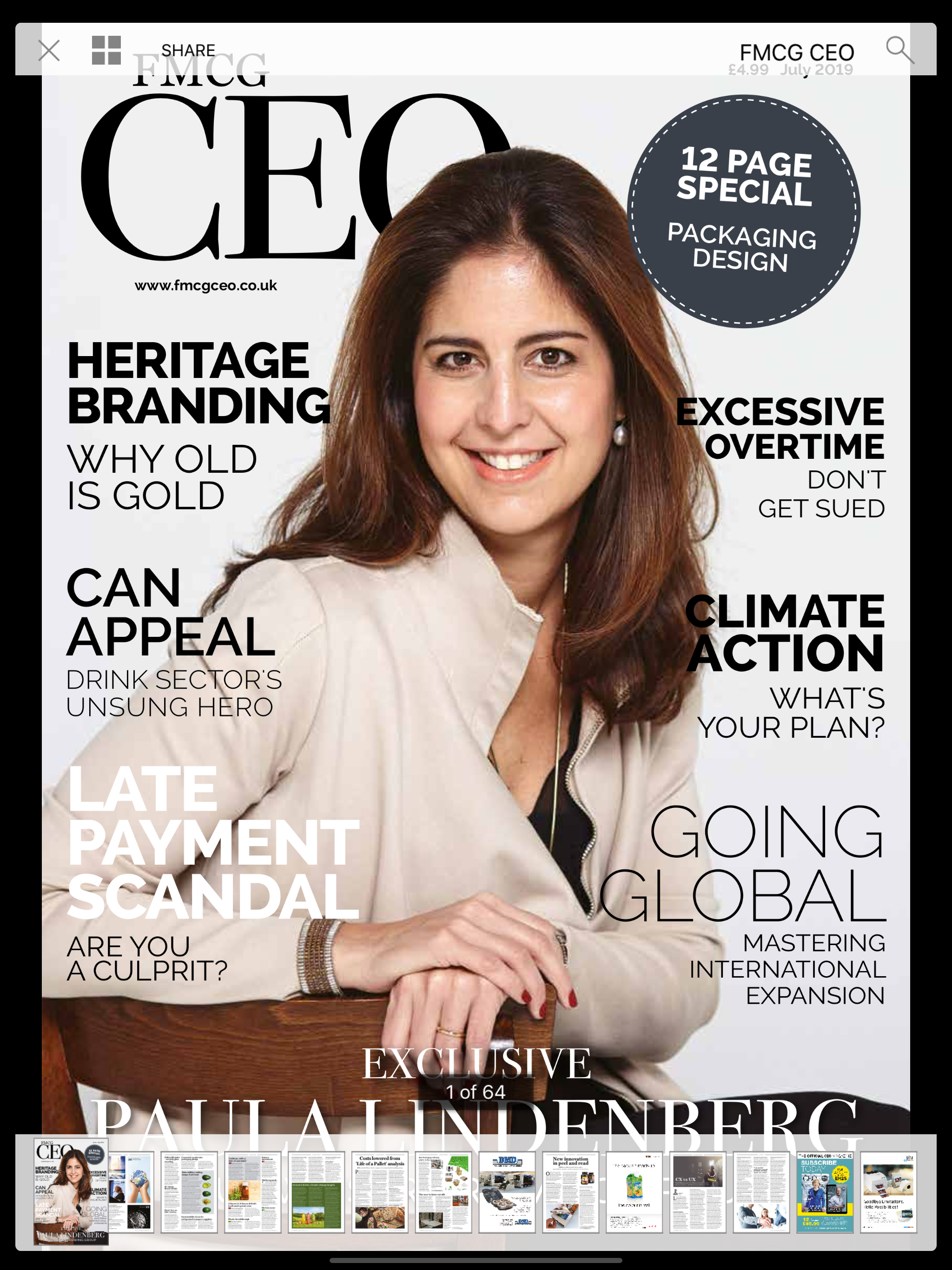 FMCG CEO