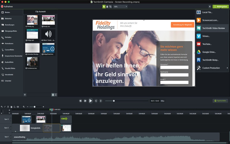 TechSmith Camtasia 2019 screenshot 4