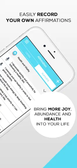 Game screenshot Affirmations For Anything apk