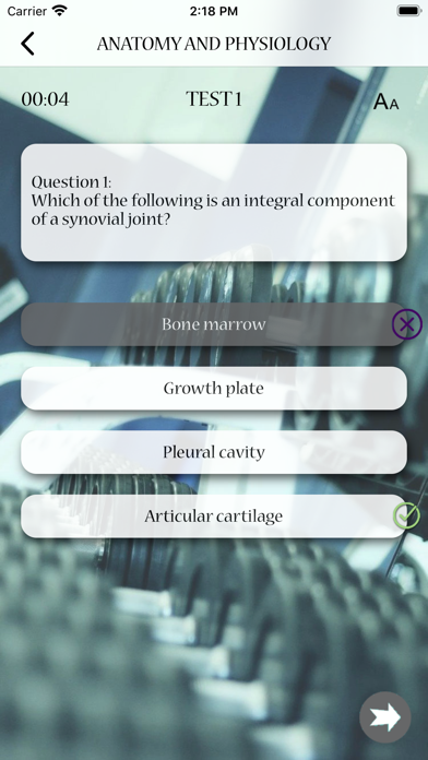 Screenshot #3 pour Level 2 Anatomy and Physiology