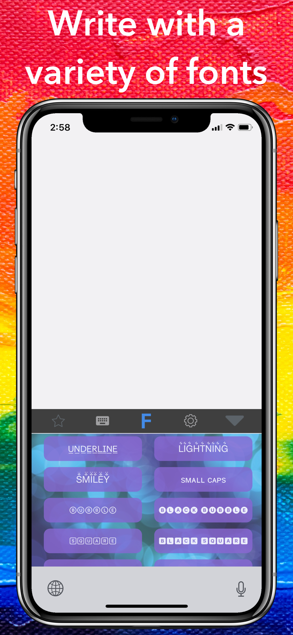 Influencer Keyboard screenshot 4