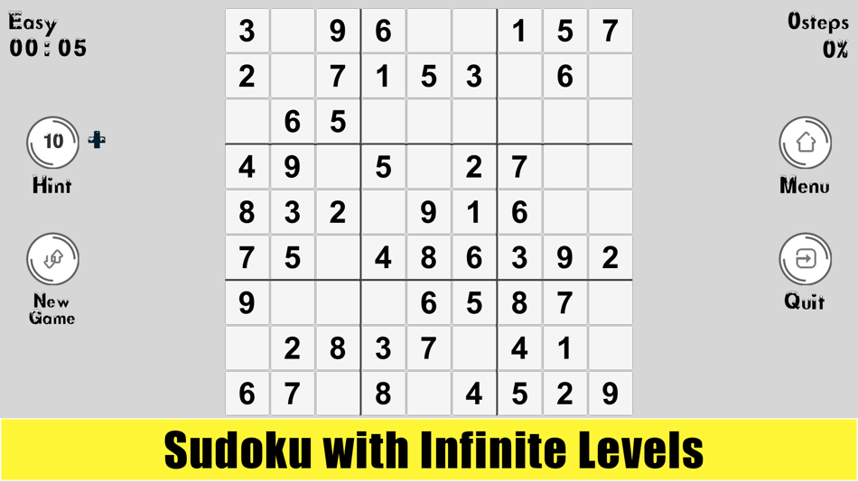 Sudoku - Infinite Challenges - 1.3 - (iOS)