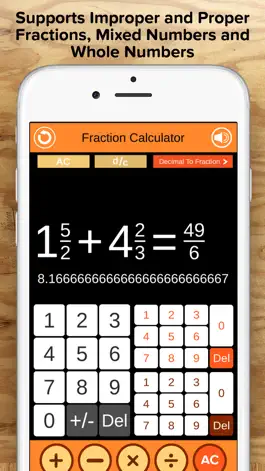 Game screenshot Fraction Calculator + Decimals hack
