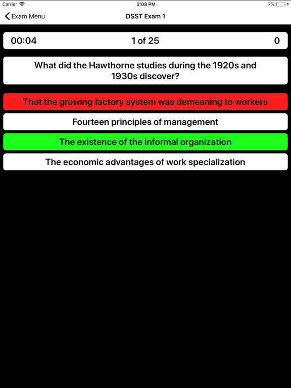 Screenshot #6 pour DSST Organizational Behavior
