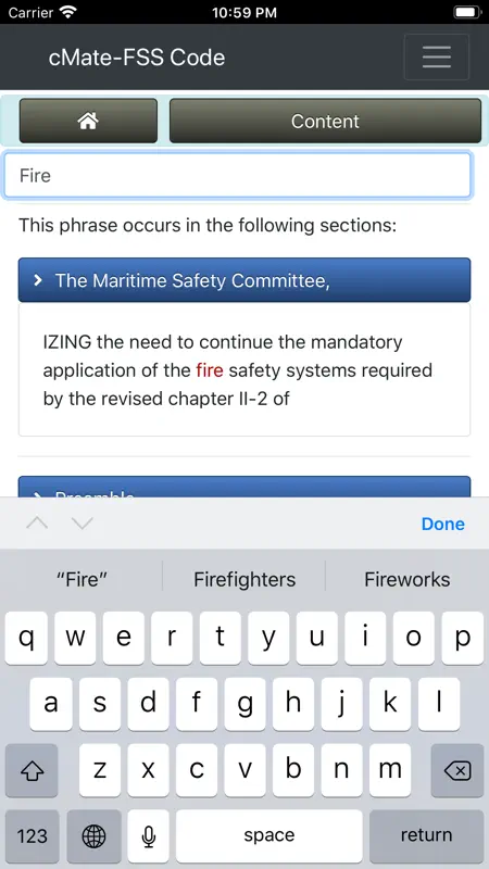 cMate-FSS Fire Safety Systems screenshot 6 of 6