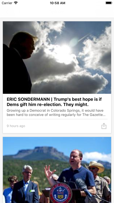 Colorado Politics Screenshot