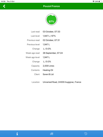 iLevel Tank Monitoring screenshot 2