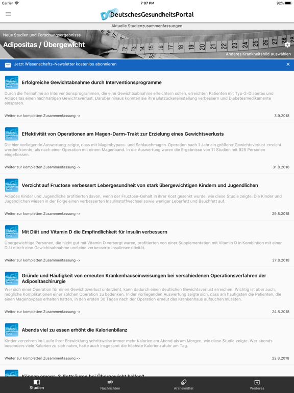 Screenshot #5 pour Deutsches GesundheitsPortal