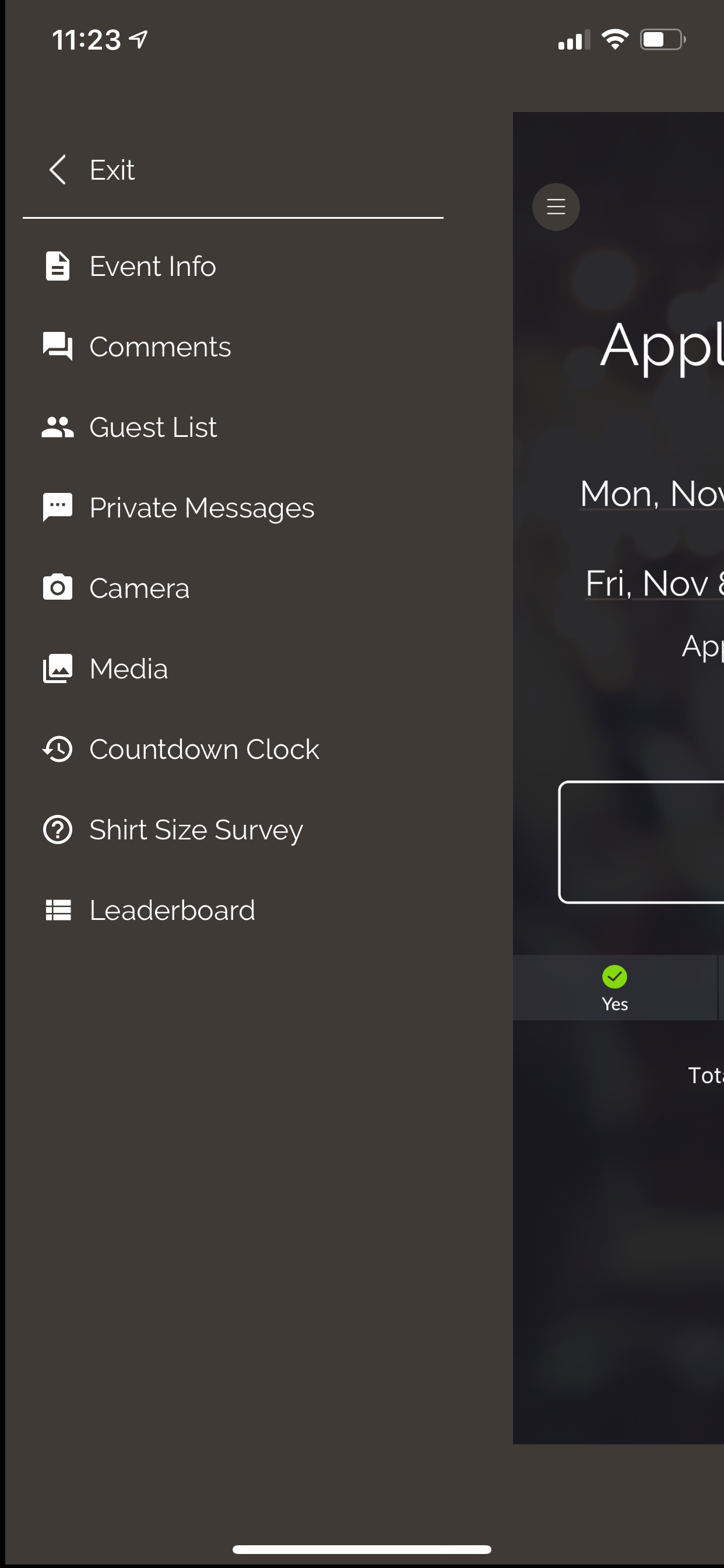 My Events by Marked Private screenshot 3