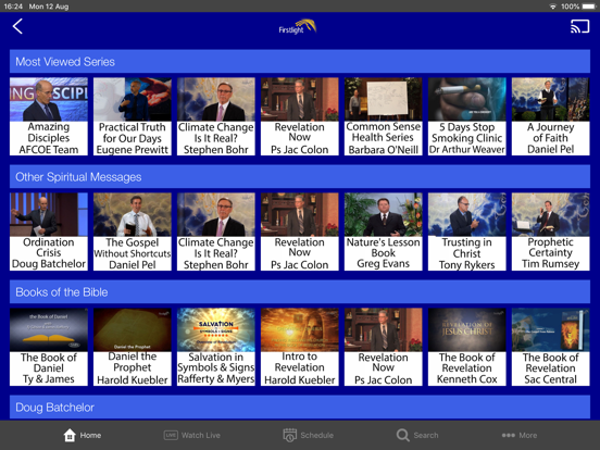 Firstlight online iPad screenshot 2 - Education app