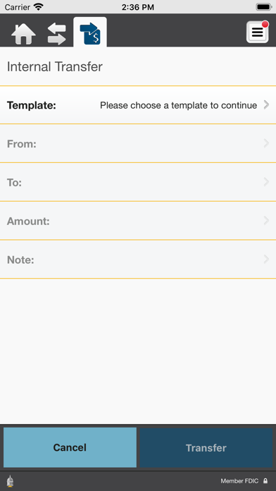 Capitol Bank Business Screenshot