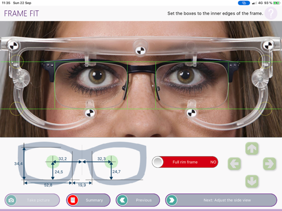 Screenshot #5 pour Ocuco FRAME FIT