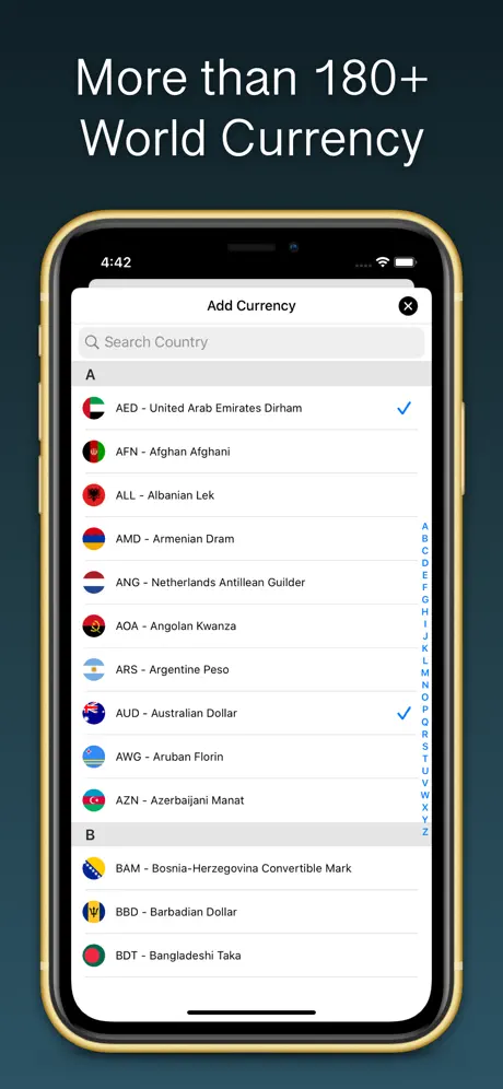 Currency Converter & Live Rate