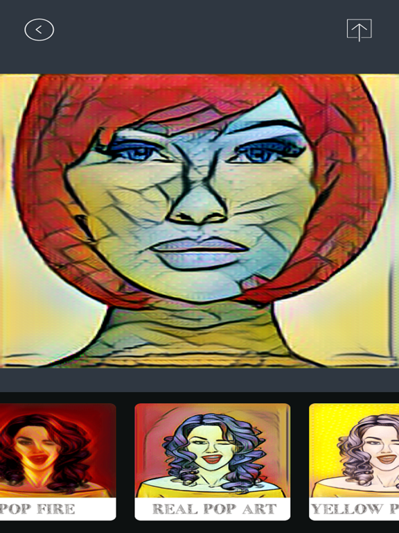 Screenshot #5 for Pop Art and Comic AI Filters