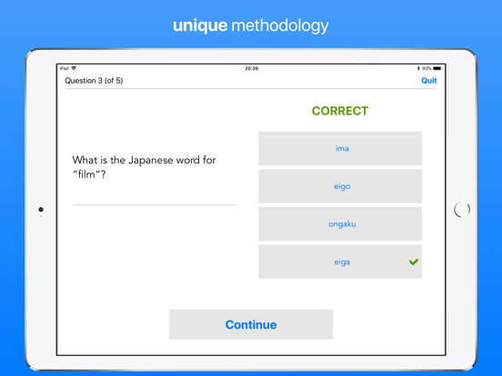 Mirai Japanese iPad app afbeelding 4