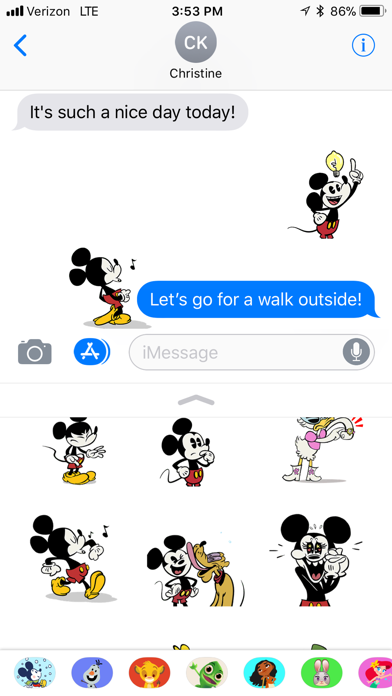 Disney Stickers: Mickeyのおすすめ画像5