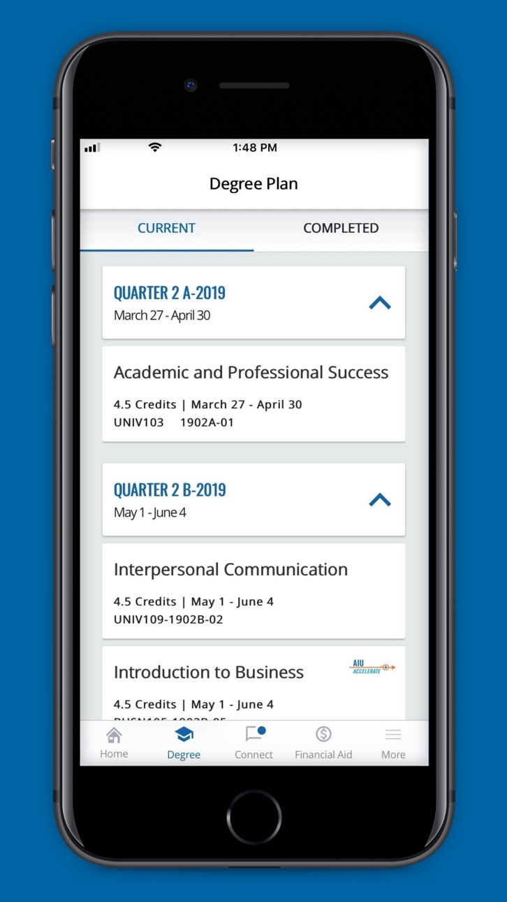 iPhone screenshot