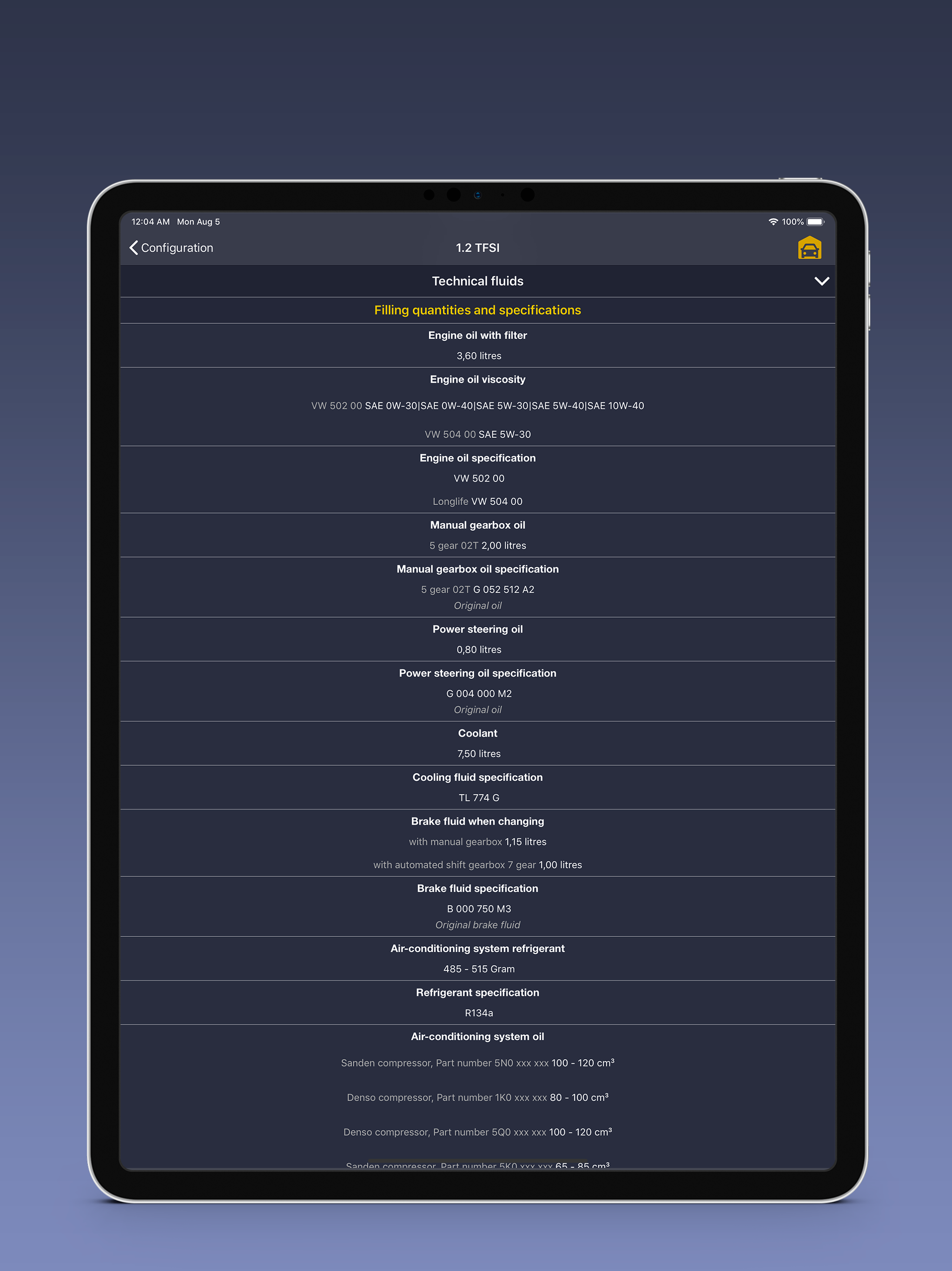 TechApp for Audi screenshot 10