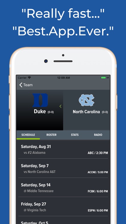 North Carolina Football screenshot-8
