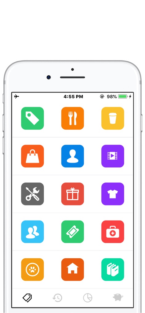 NextCost-Money Flow,My Savings - nextcost-expense-category-icons