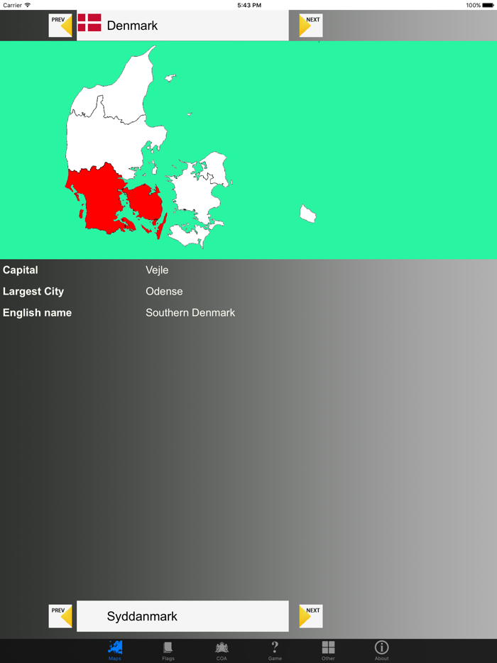 Europe Country Province Maps