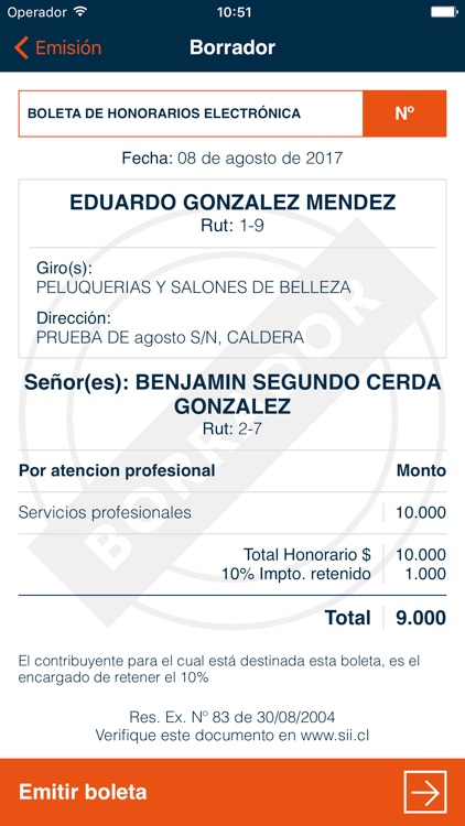 e-Honorarios screenshot-3