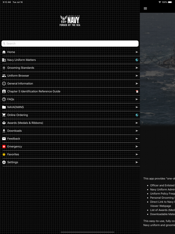 Screenshot #4 pour MyNavy UNIFORMS