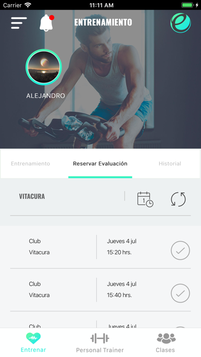 Energy Fitness Screenshot