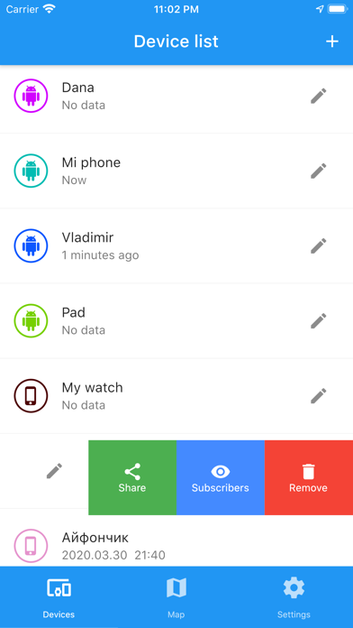 Family GPS locator! Screenshot