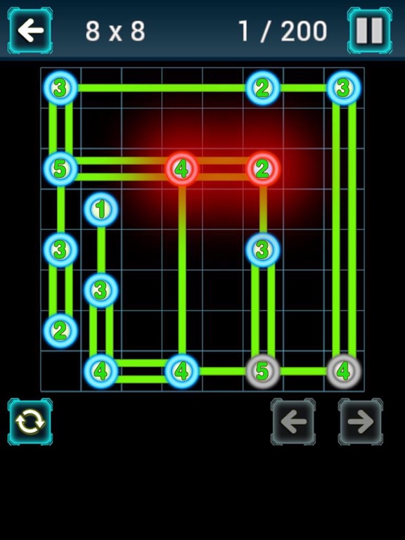 Follow Dots Link iPad screenshot