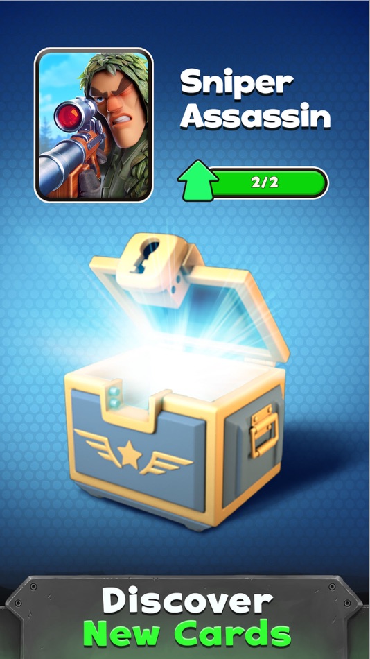 #5. War Heroes Strategy Card Games (iOS) 由: Wildlife Studios