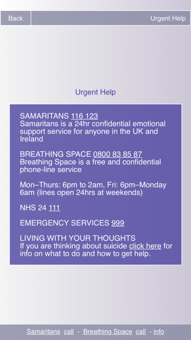 Prevent Suicide - Highland screenshot 3